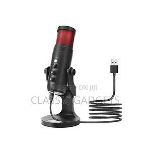 Jmary McPw9 RGB Pro Desktop Microphone for Gaming/Streaming