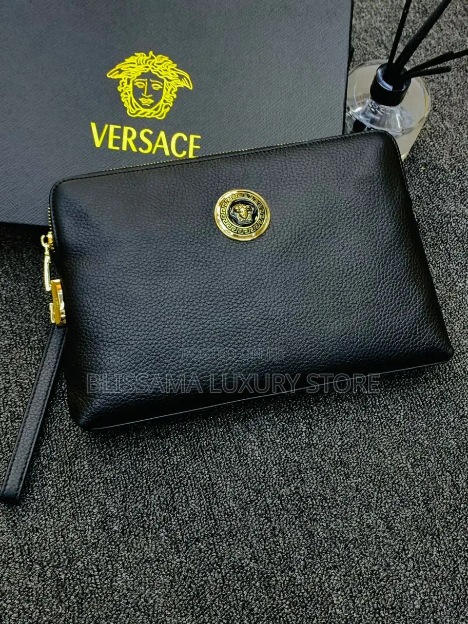 Genuine Leather Quality Designer Men Purse