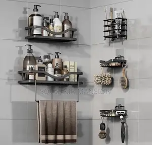 5 in 1 Bathroom Storage Rack