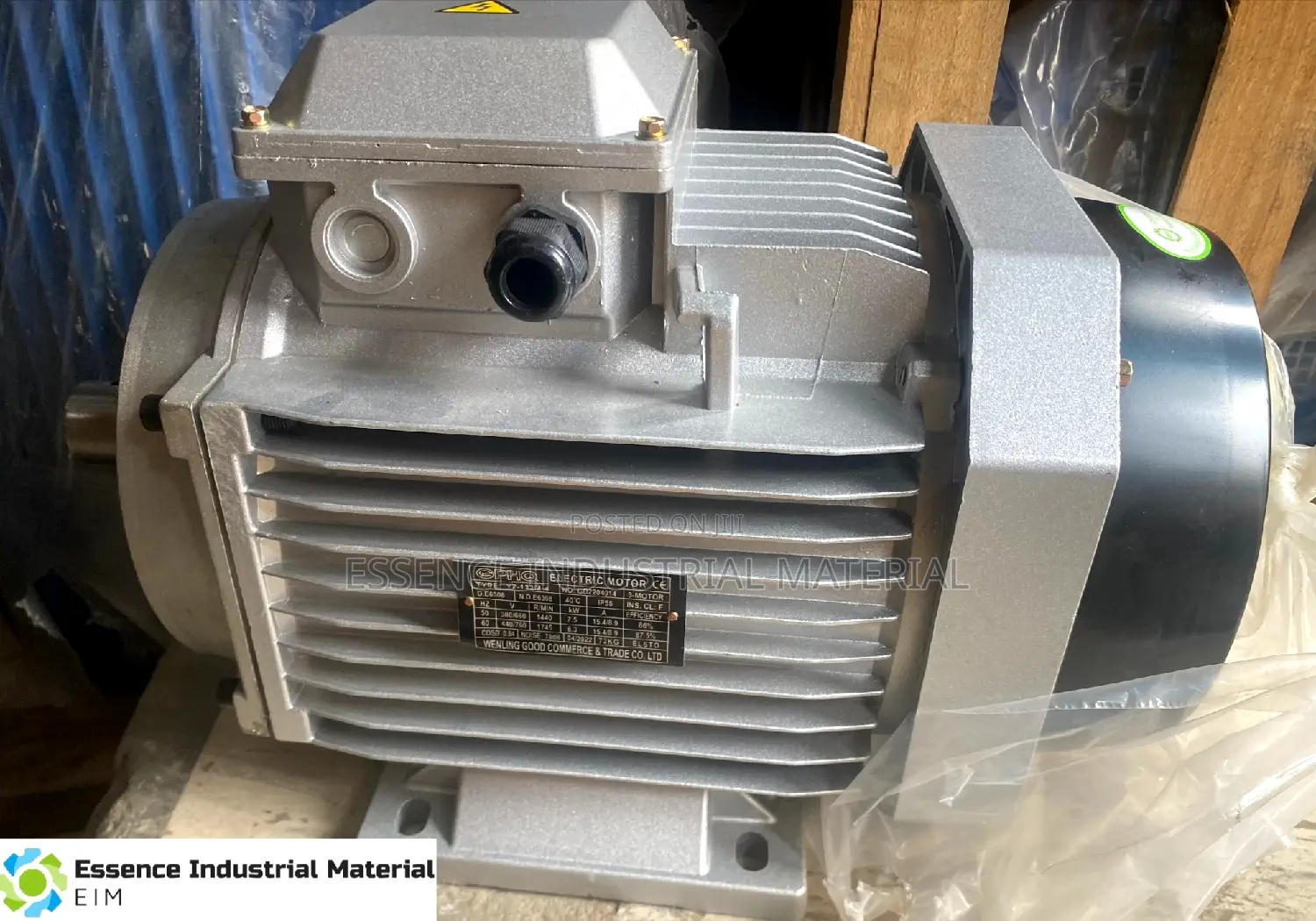 3 Phase Induction AC Motor 10-Hp