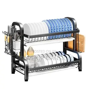 2 - Tier Dish Draining Rack