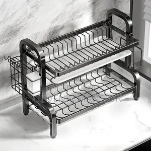 2 - Tier Dish Draining Rack
