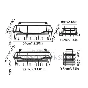 5 in 1 Bathroom Storage Rack