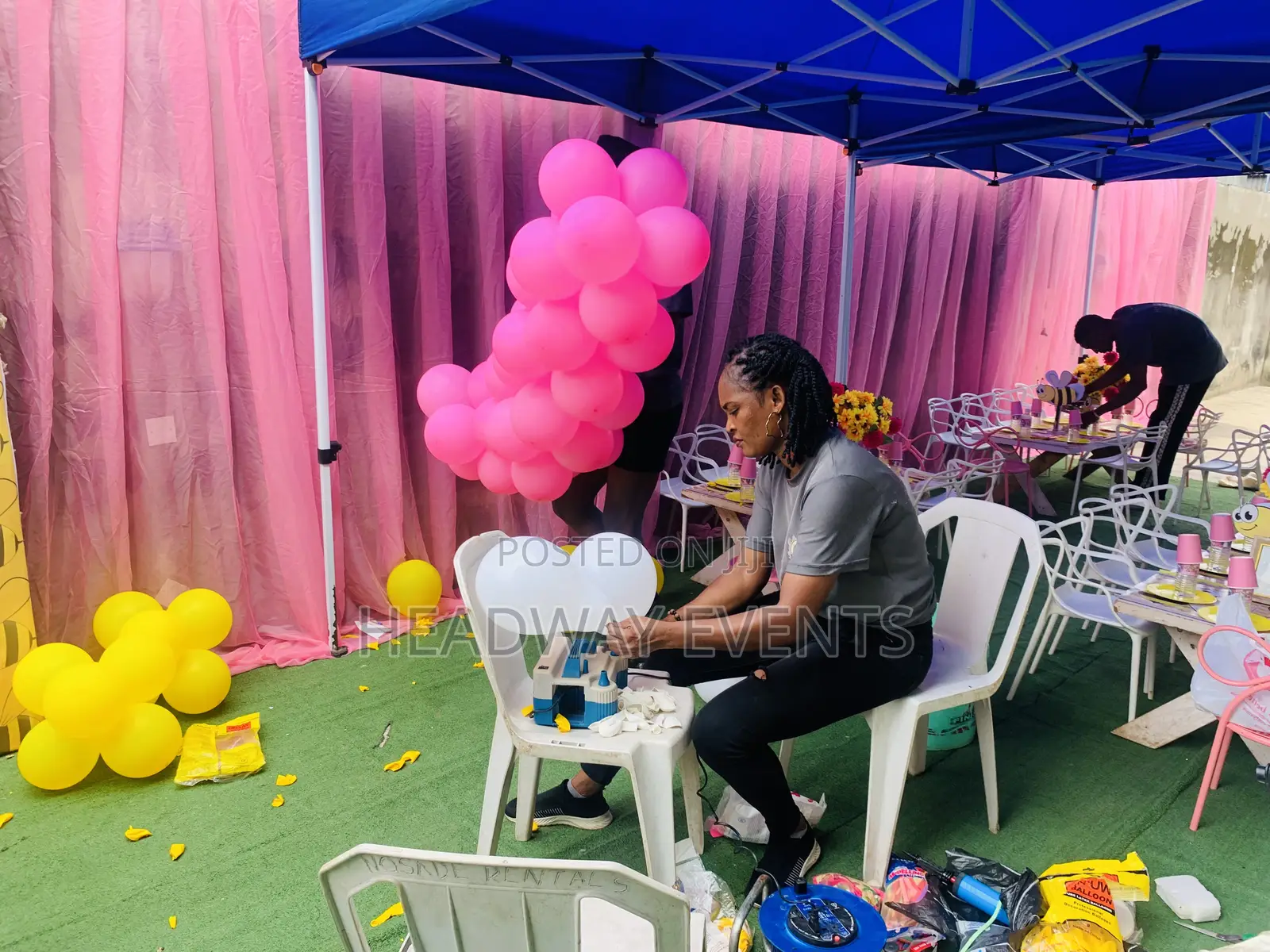 Event Decoration Floral Balloon Training in Ikorodu