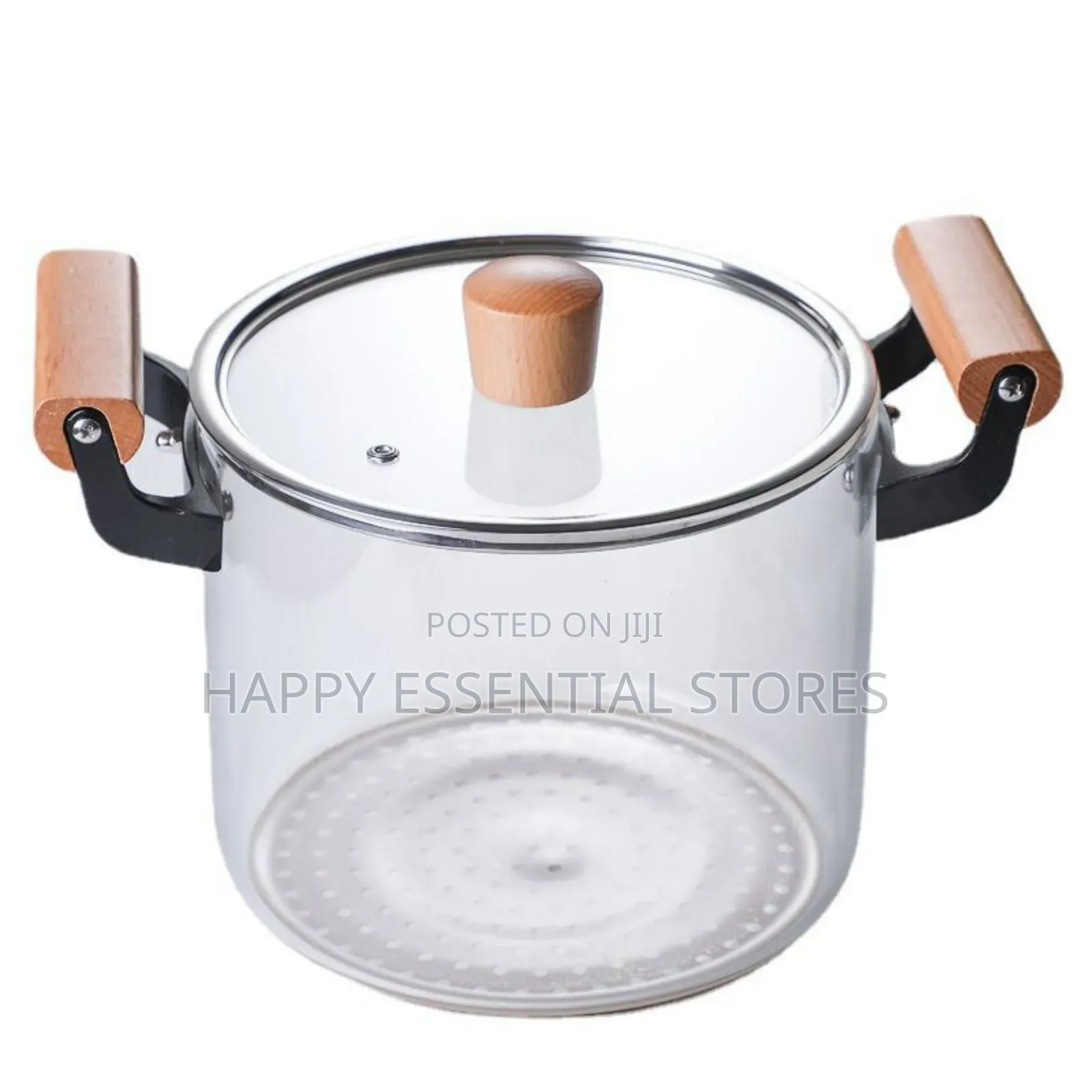 Borosilicate Glass Cooking Pot