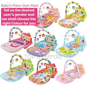 Baby Piano Gym Play Mat – Music, Lights Toys (0–36m)