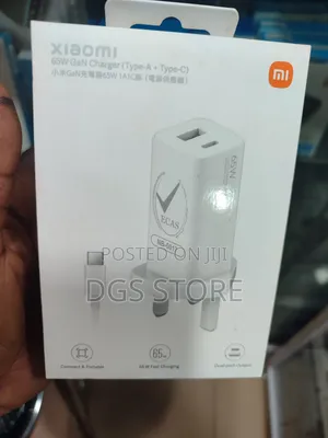 Xiaomi 65w Gan Charger Type A+ Type C