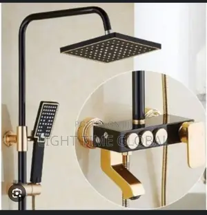 England Button Shower Set