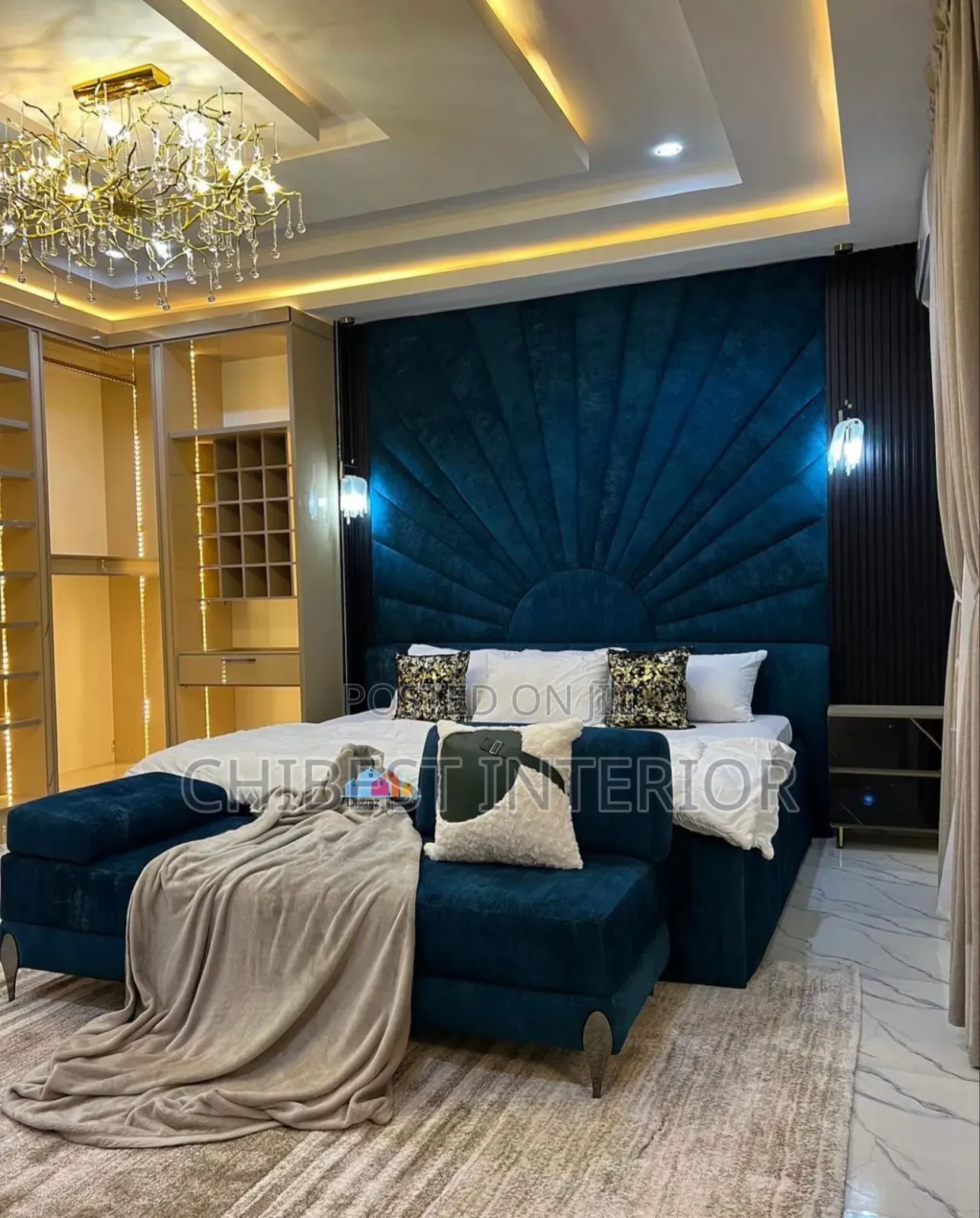 Quality 6by6 Upholstery Padded Bed Frame