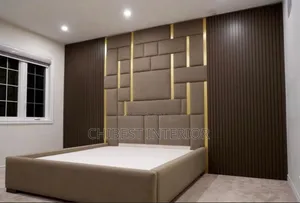 6by6 Bed Padded Bed Made With Wall Panels.
