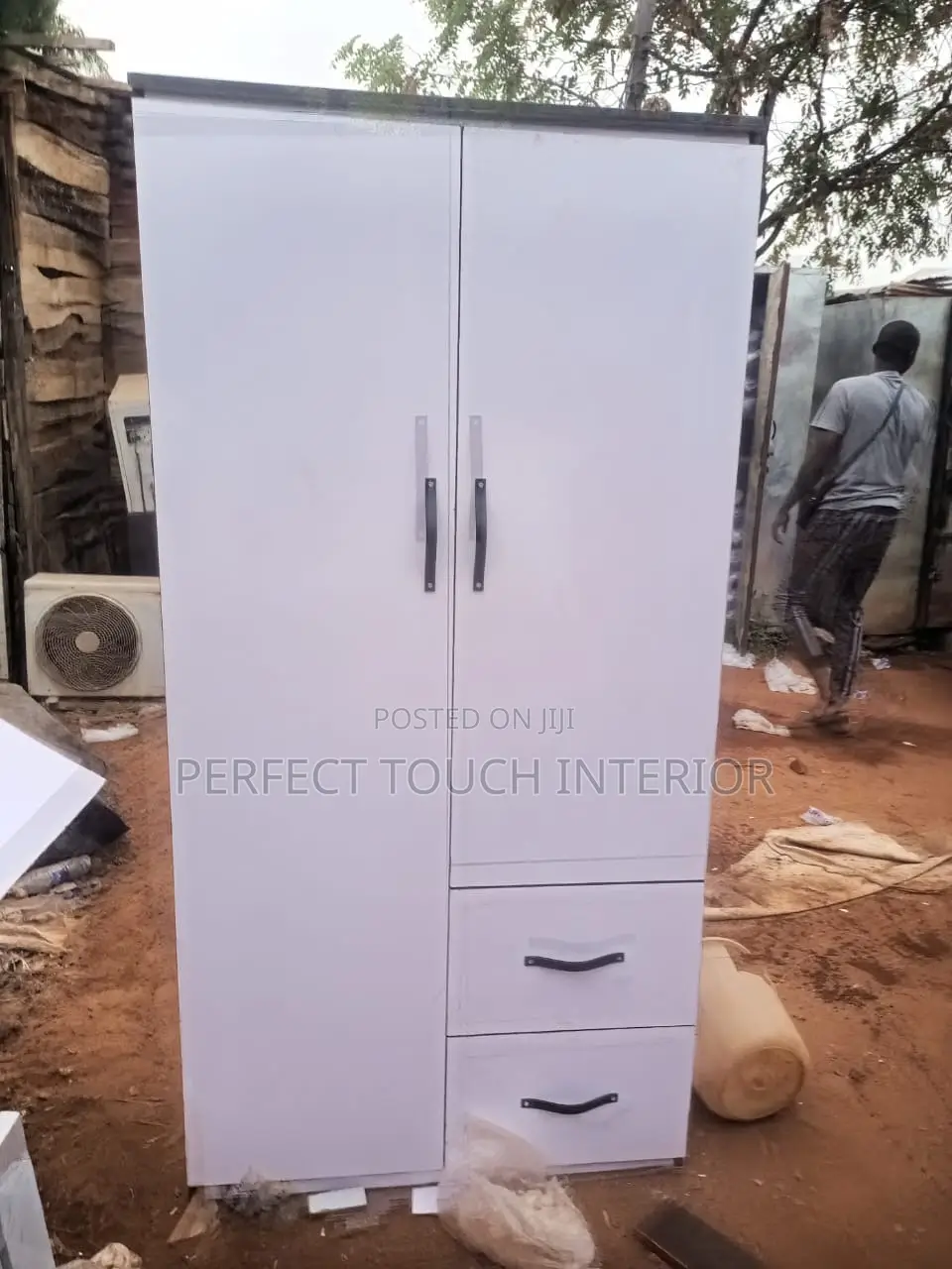 2 Doors Wardrobe