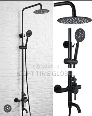 England Matte Black Shower
