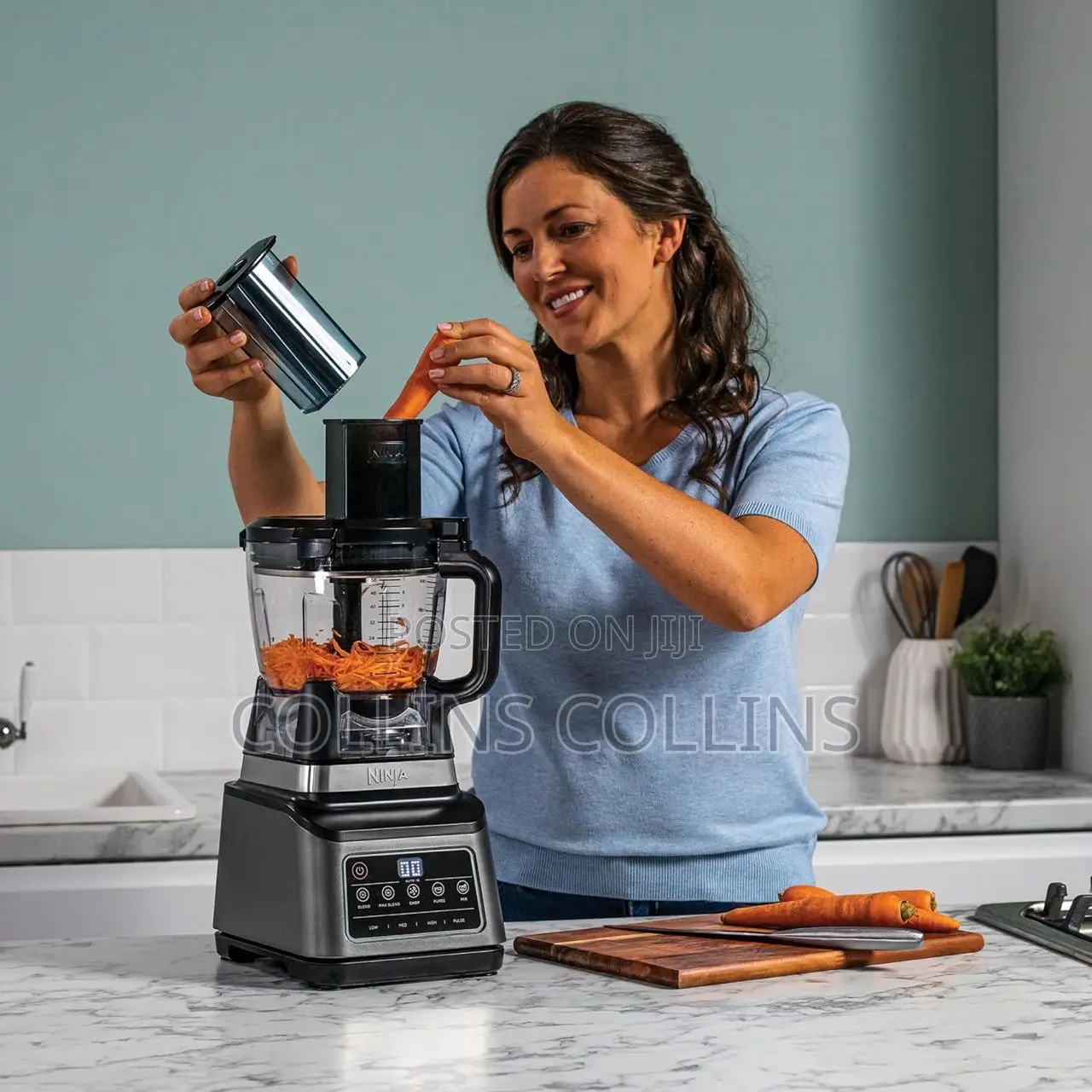 Nutri Ninja 3 in 1 Blender With Food Processor