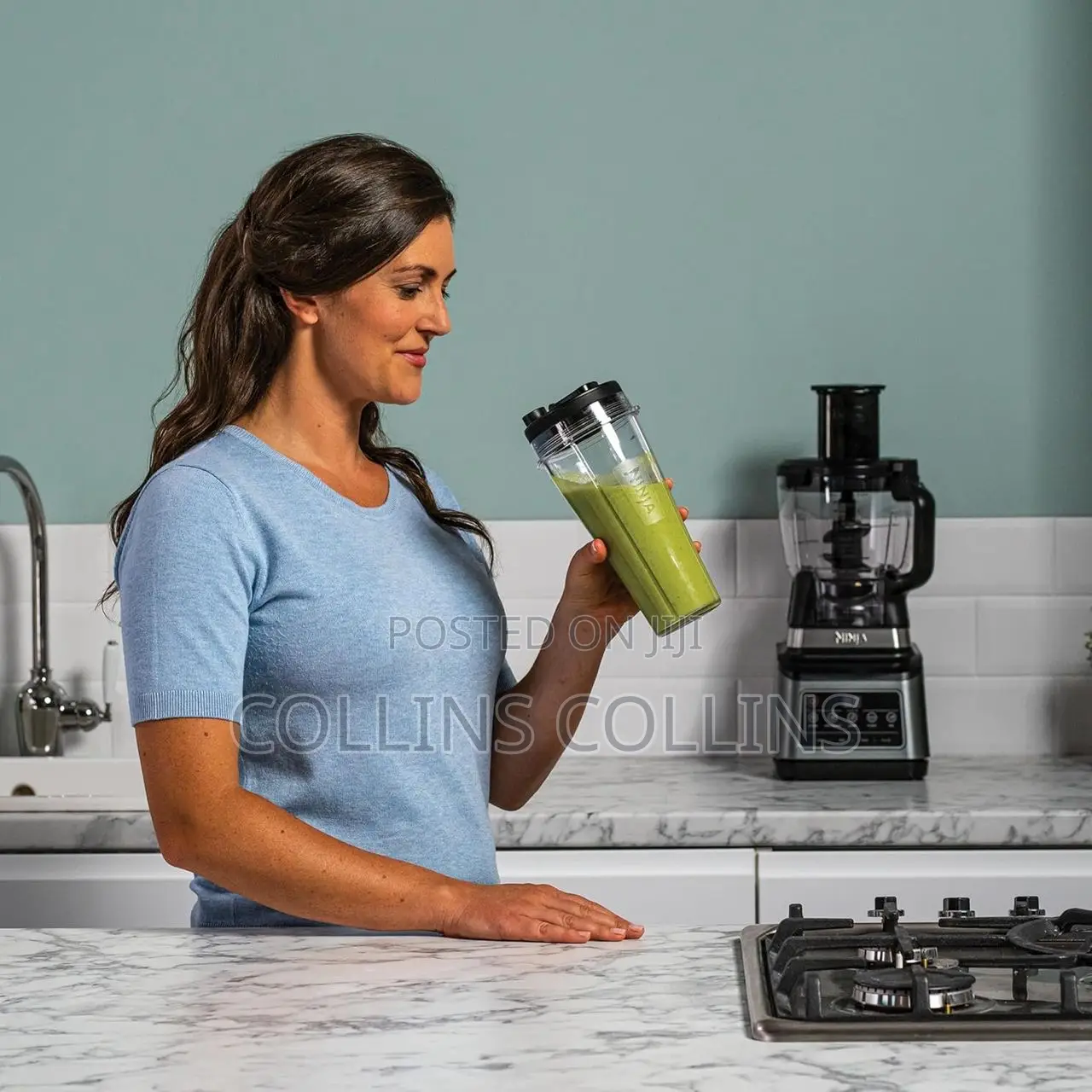 Nutri Ninja 3 in 1 Blender With Food Processor