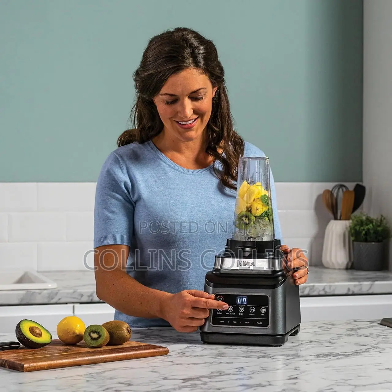 Nutri Ninja 3 in 1 Blender With Food Processor