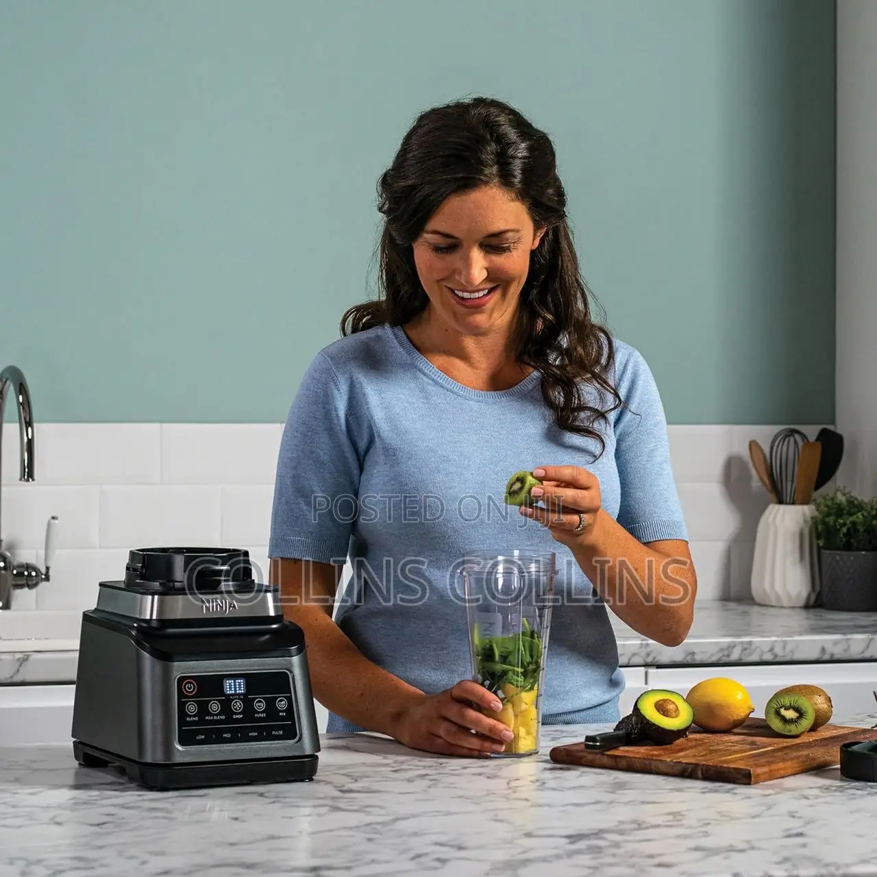 Nutri Ninja 3 in 1 Blender With Food Processor
