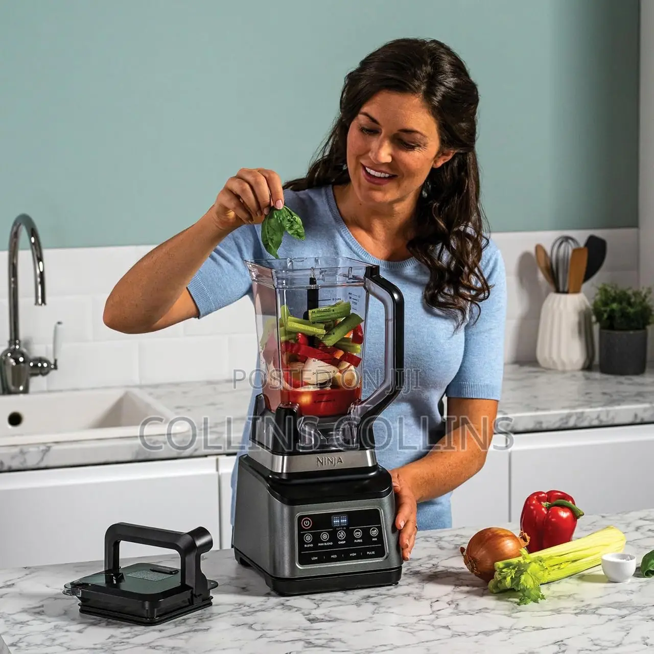 Nutri Ninja 3 in 1 Blender With Food Processor