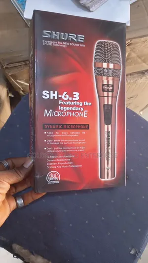 Shure Weird Microphone Model Sh6.3