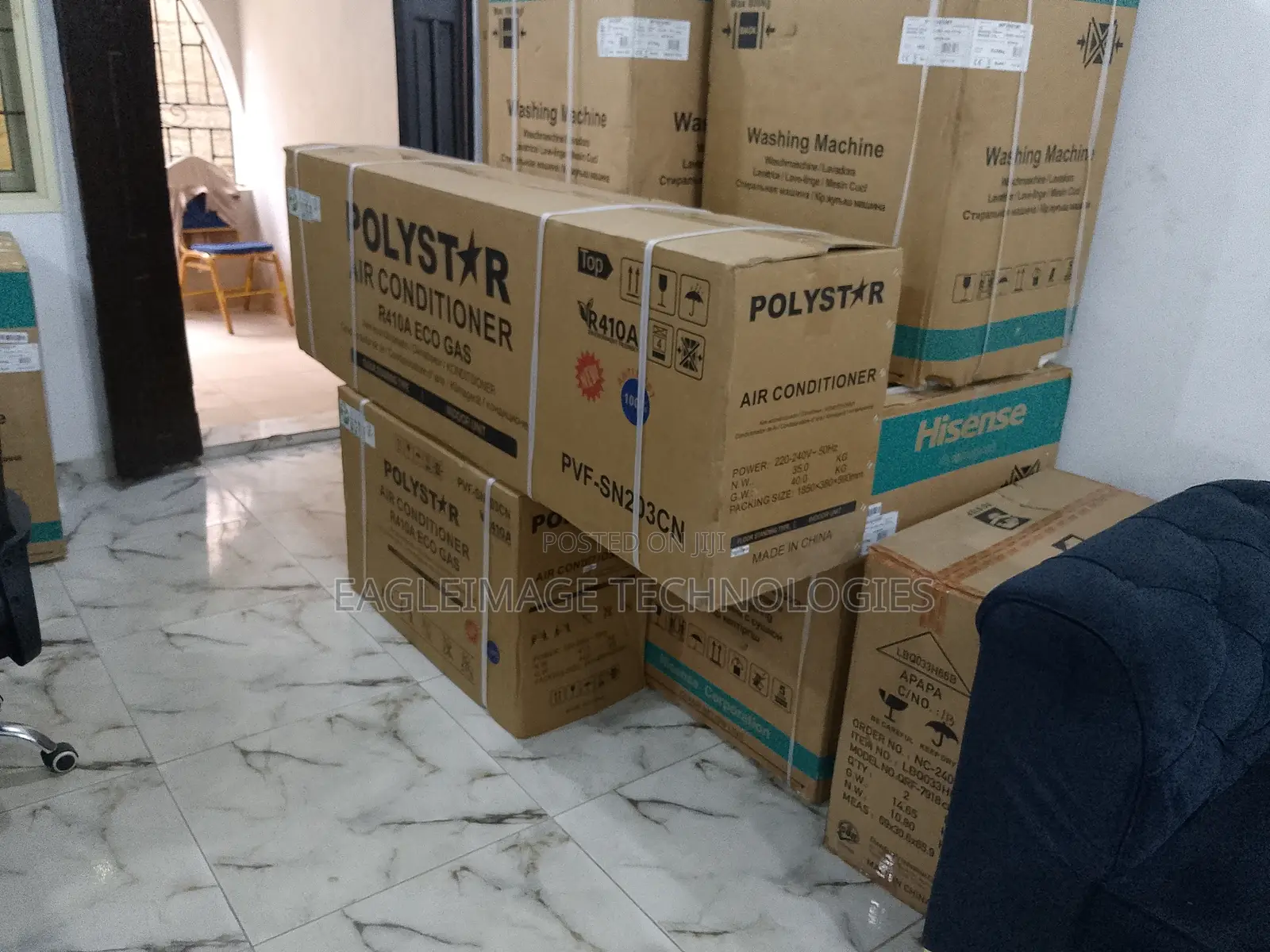 Light Weight Polystar 2tons Floor Standing Non-Inverter AC