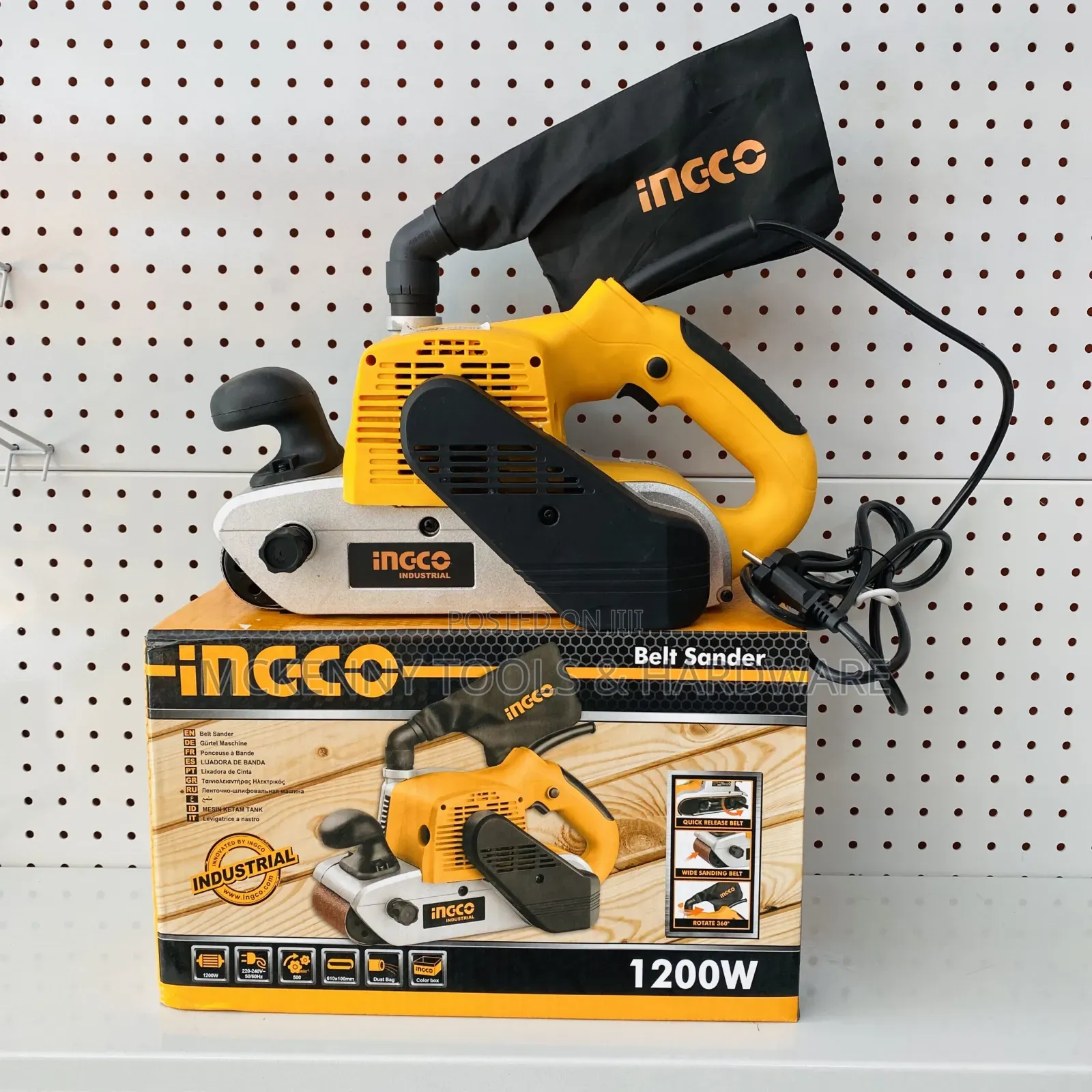 Heavy Duty Belt Sander Machine