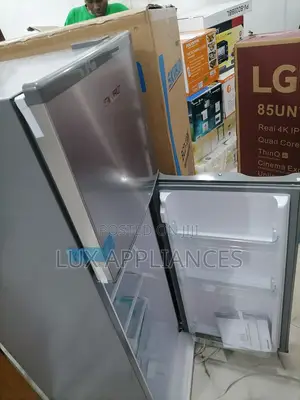 The Brand New Skyrun Double Door Gray Refrigerator