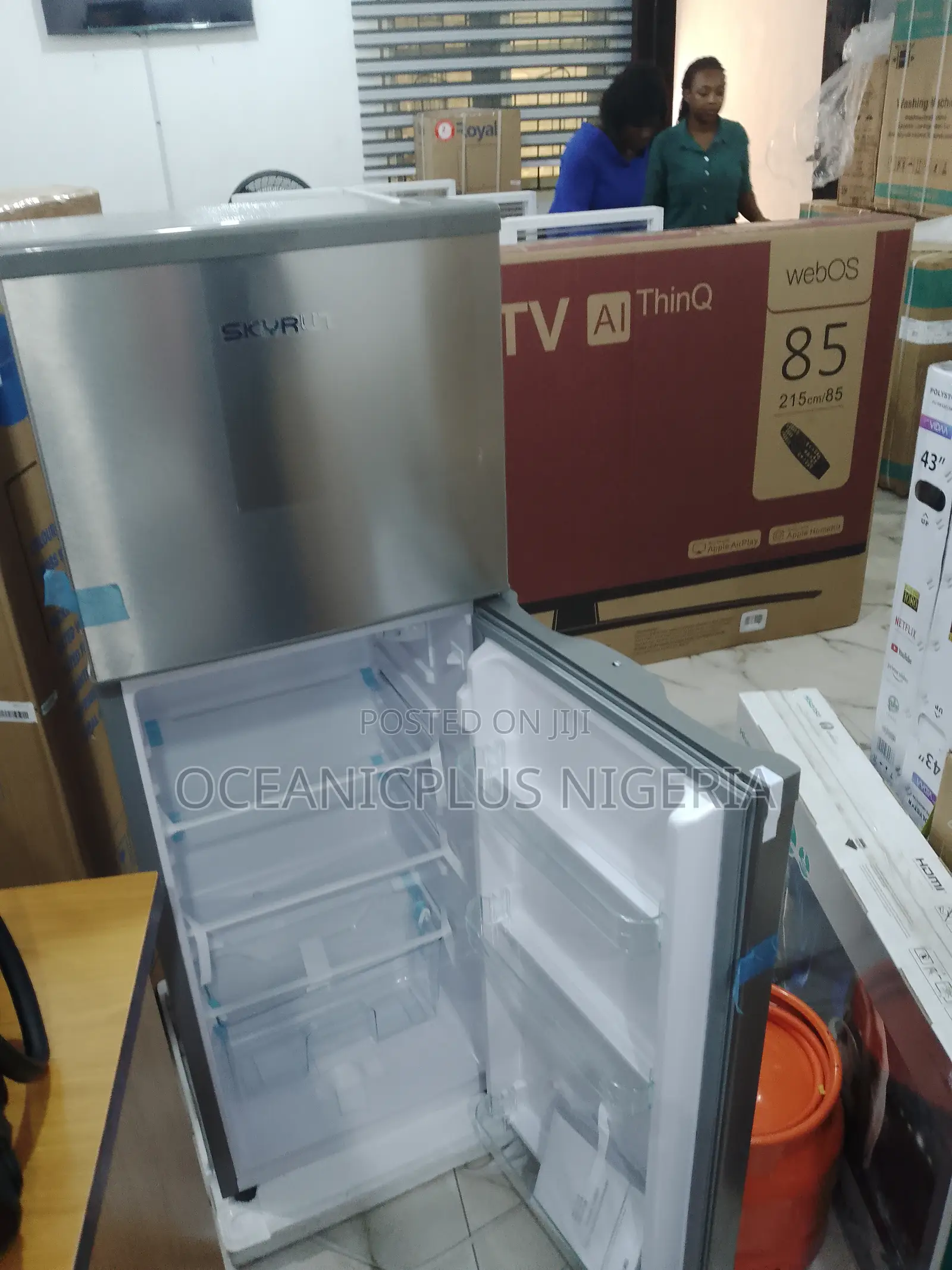 Standard 138L Double Door Skyrun Refrigerator