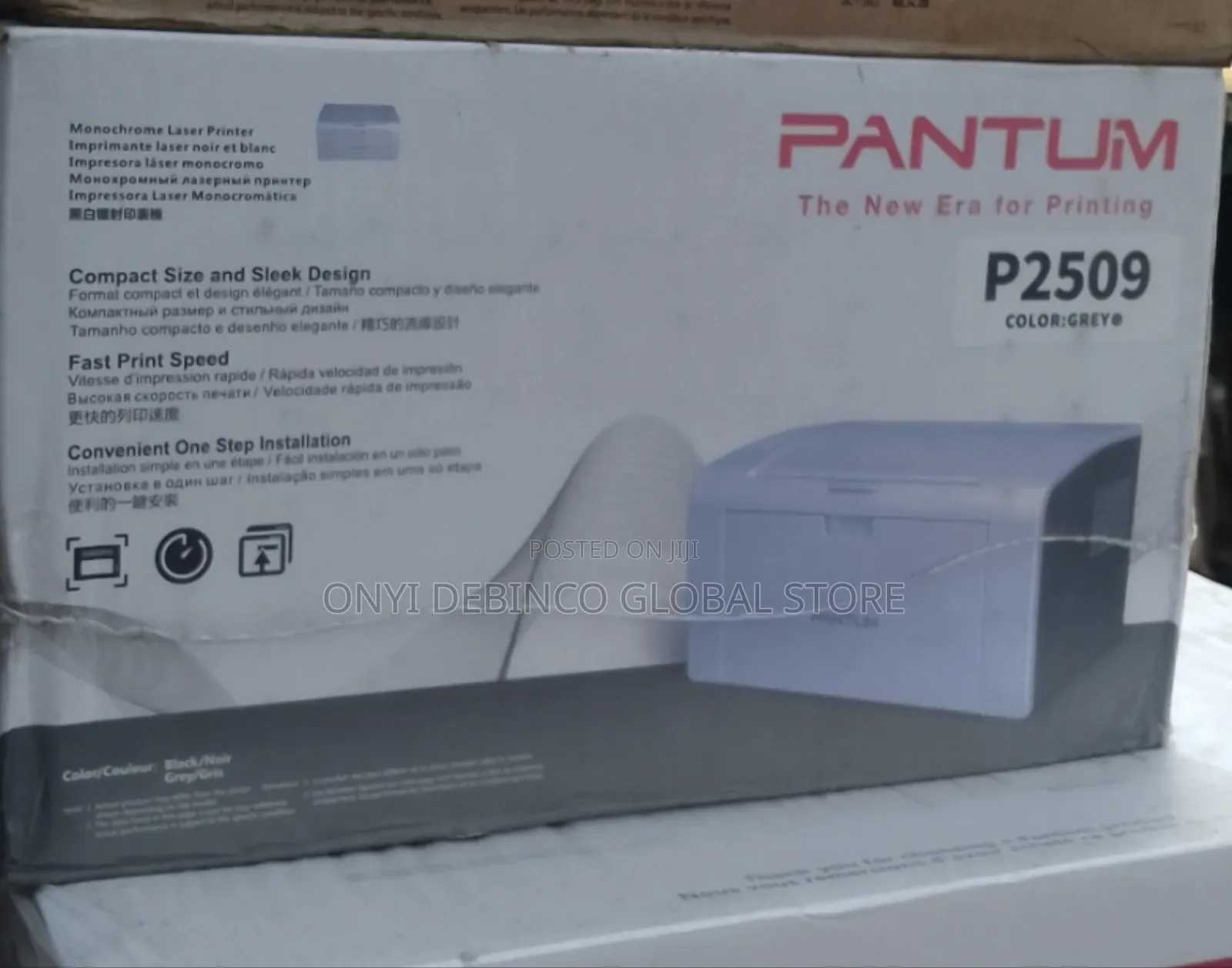 Pantum P2509w Wireless Mono Laser Single Function Printer