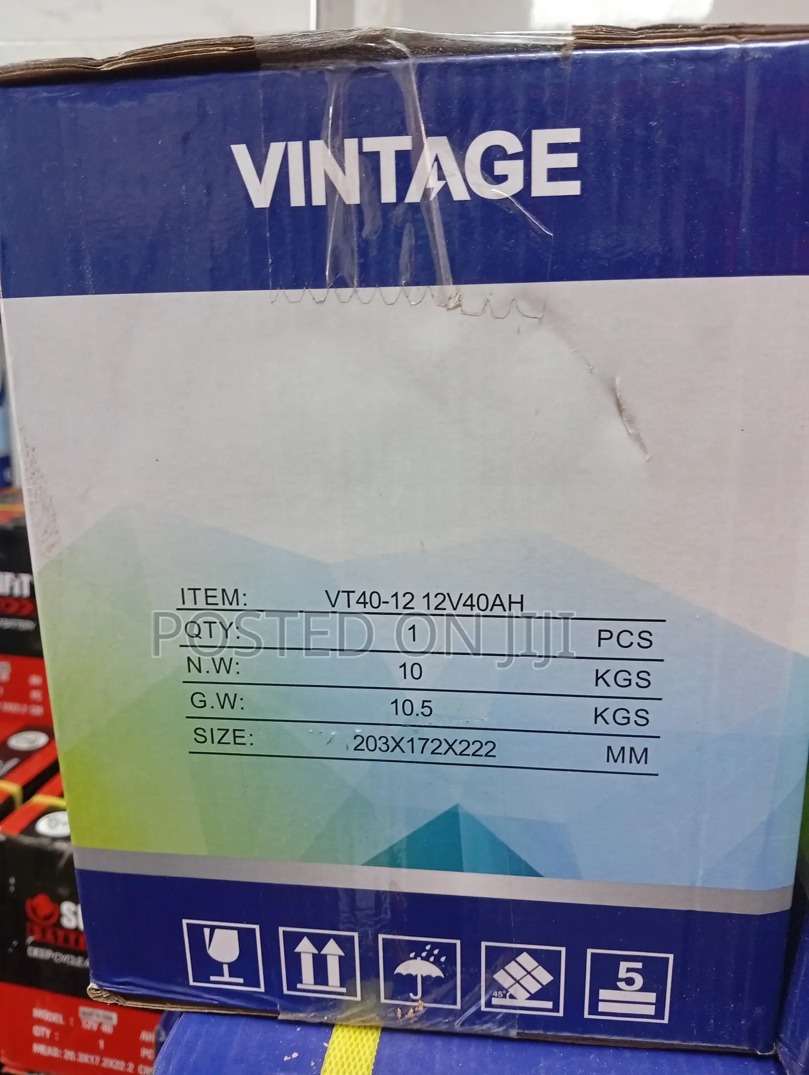 Vintage 40ah 12V Deep Cycle Battery