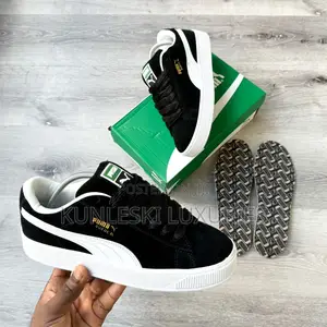 Original Puma Suede XL Black Sneakers