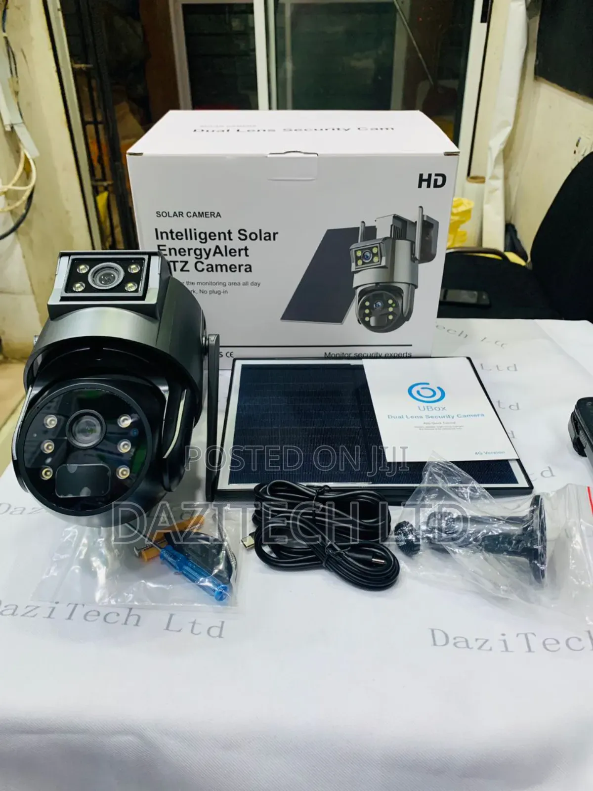 4G Solar Dual Lens Camera Ubox