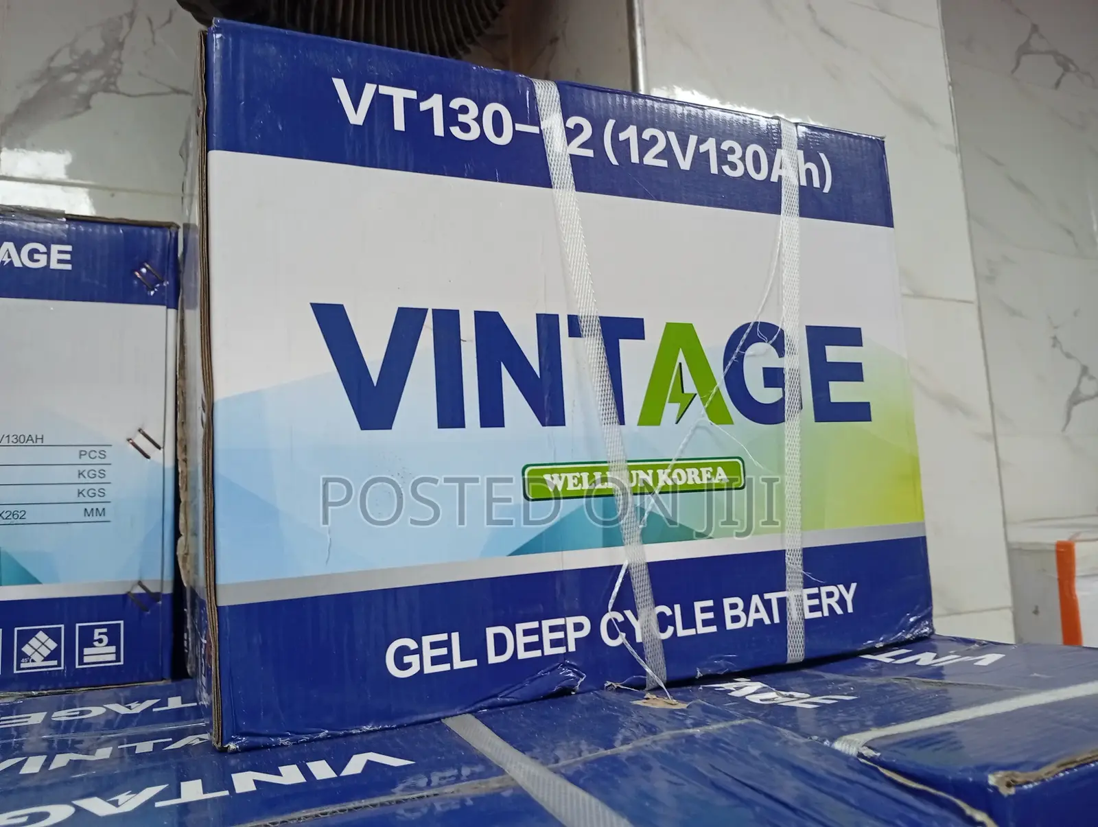 Vintage 130ah 12v Deep Cycle Battery