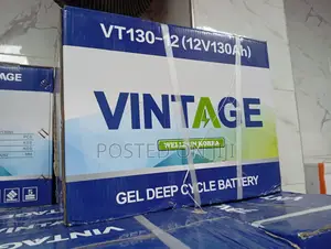 Vintage 130ah 12v Deep Cycle Battery