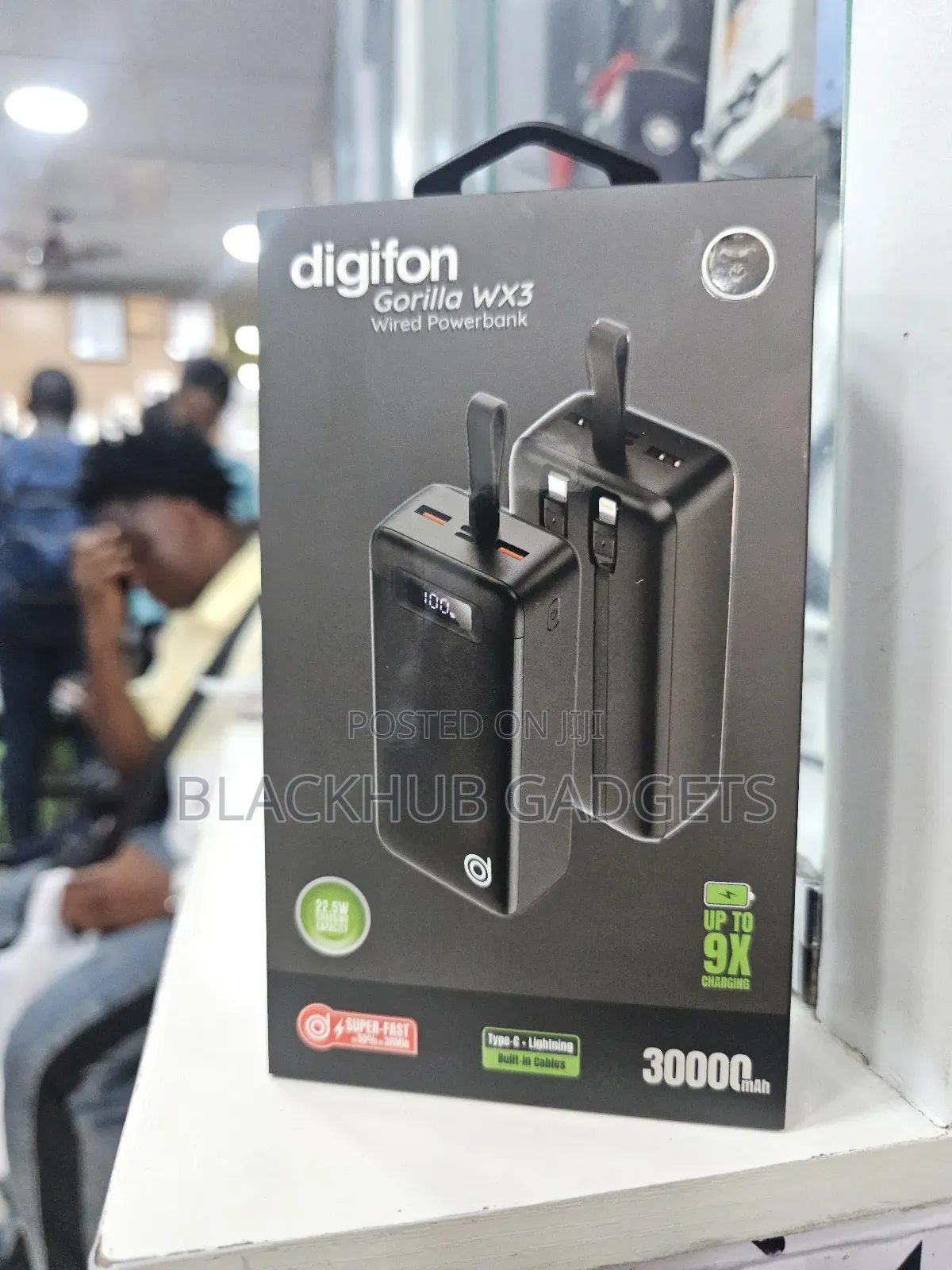 Digifon Gorilla WX3 Power Bank 30000mah
