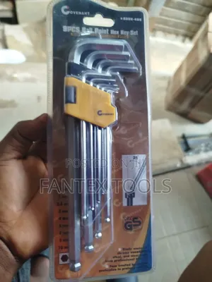 Allen Key Set Ball Head 1.5 to 10 Mm