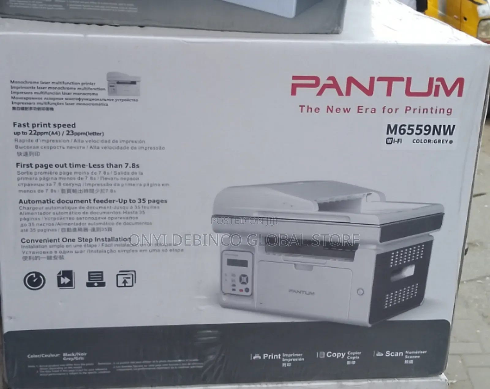 Multi Function High Speed Wifi With Adf Printer - M6559NW