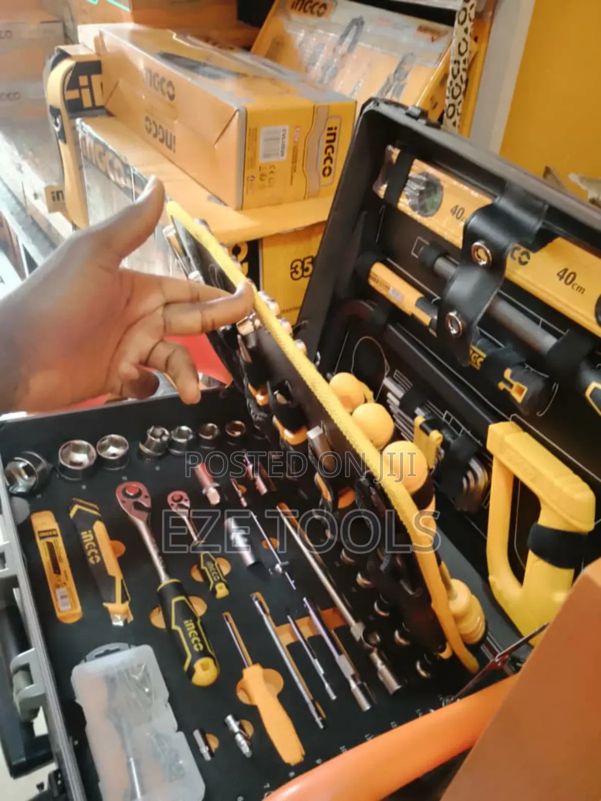 Set of Ingco Toolsbox 147pcs