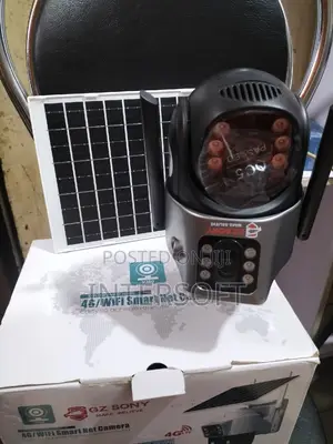 Double Lens Soler Powered Camera V380