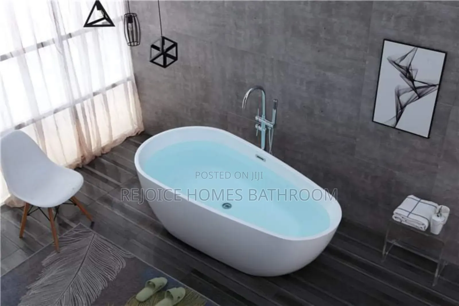 Oval Shape Freestanding Bathtub