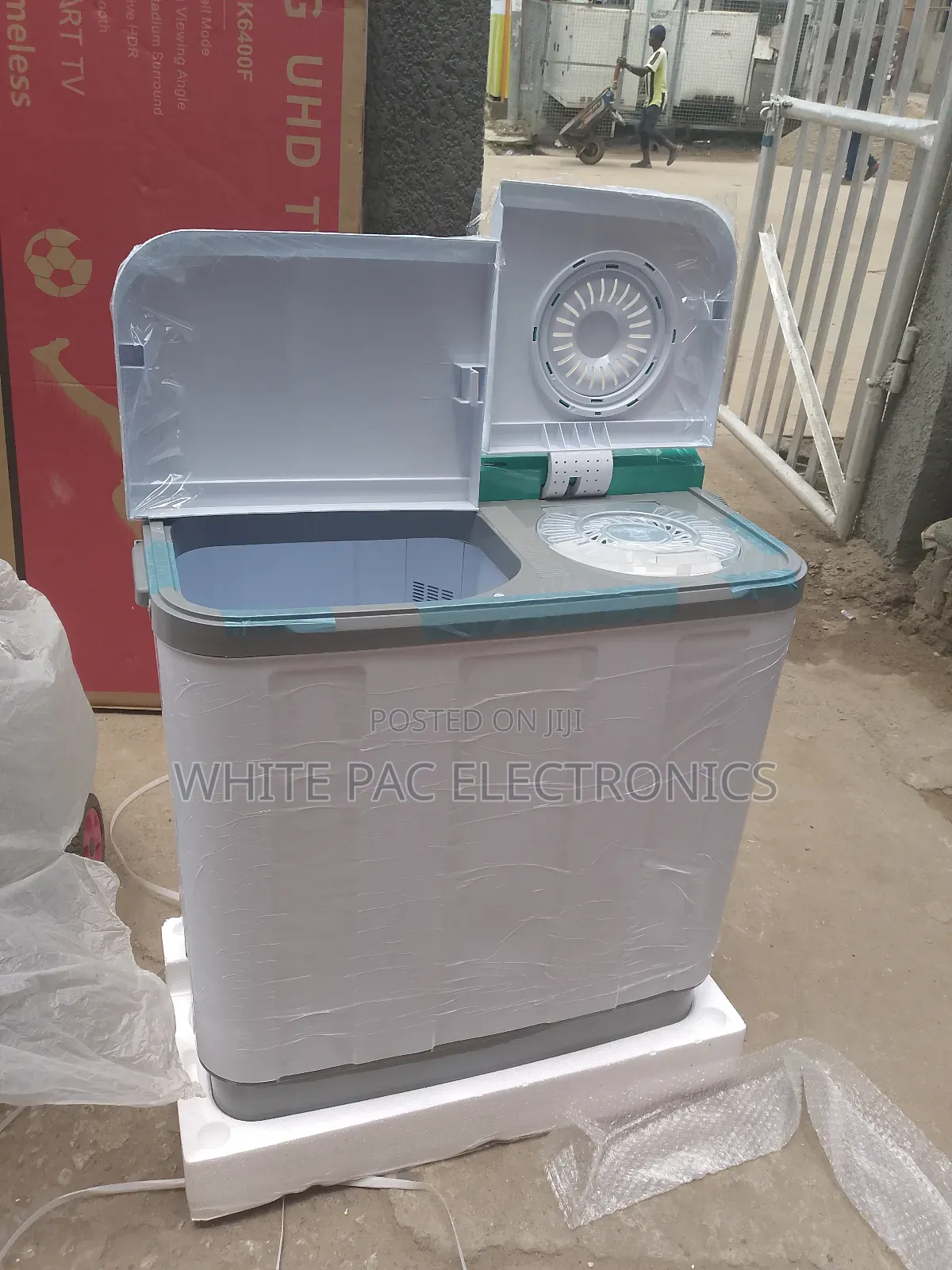 Hisense 7.5kg Top Loader Manual Washing Machine(Wash Spin)