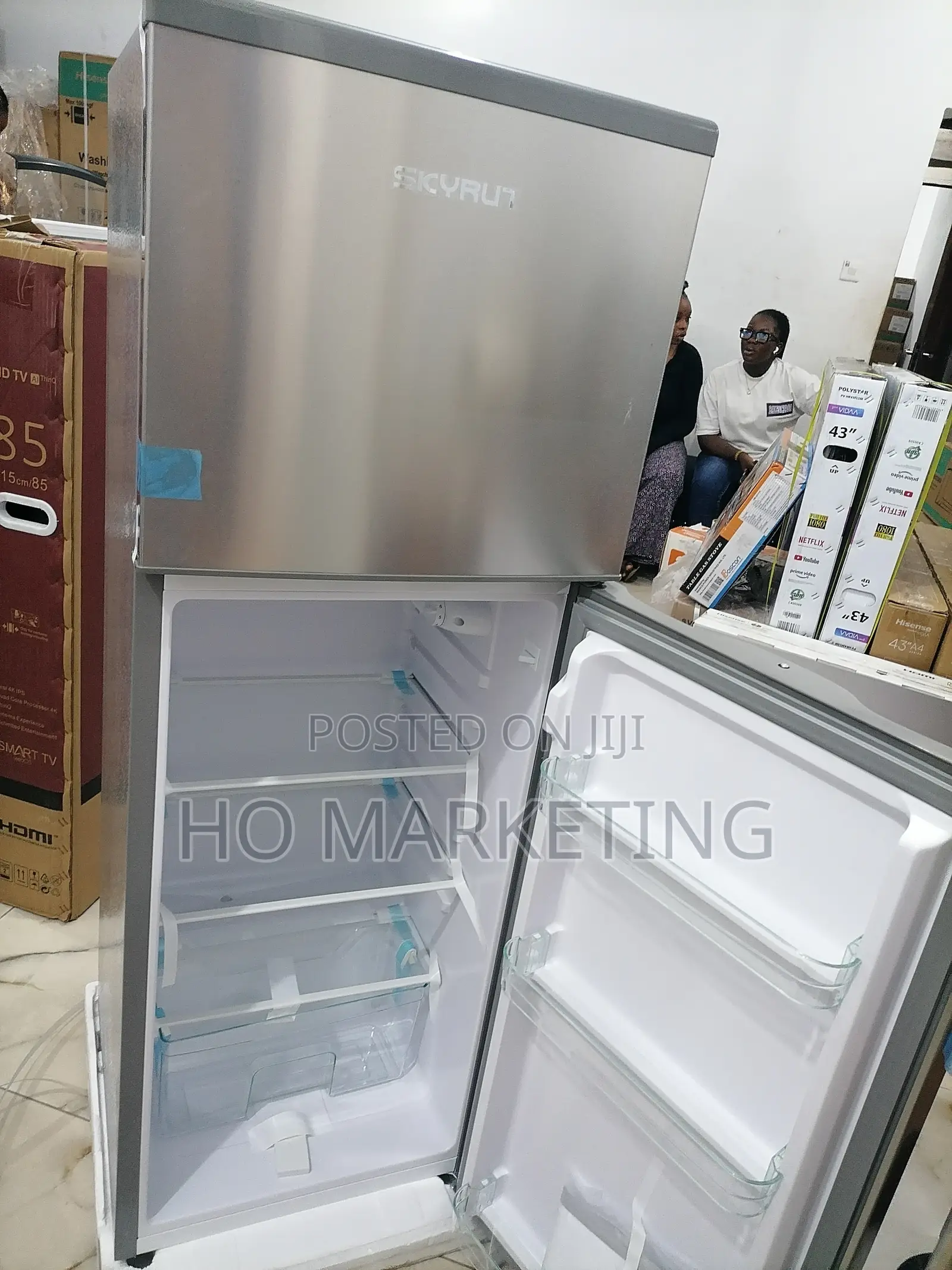 Super Quality Skyrun 138L Double Door Refrigerator -BCD-