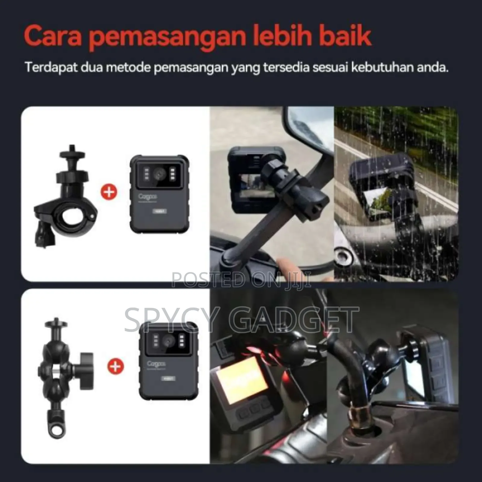Multipurpose Body Camera HD Wi-Fi Recorder