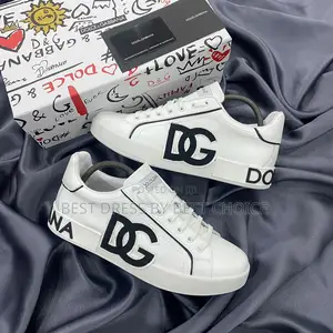 Original Dolce Gabbanna Low Top Dg Logo Snkrs!!