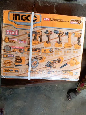 9in1 Full Kit Combo Ingco Machines