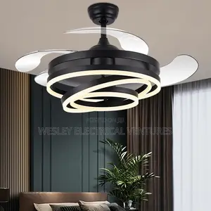 Fan Chandelier With Bluetooth Mp3 Palor