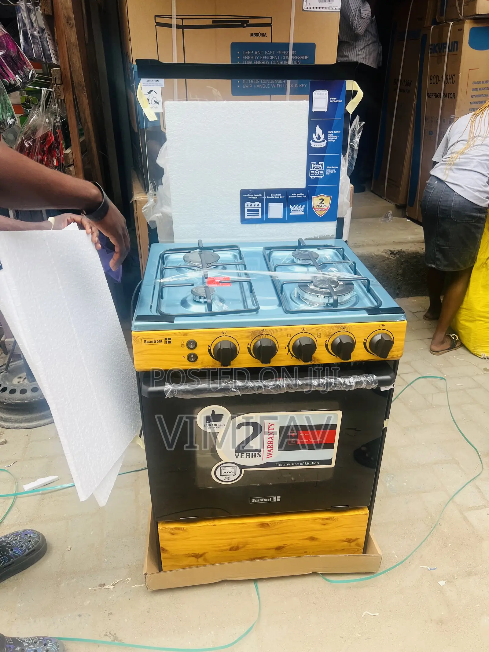 Scanforst 60/60 All Gas Cooker