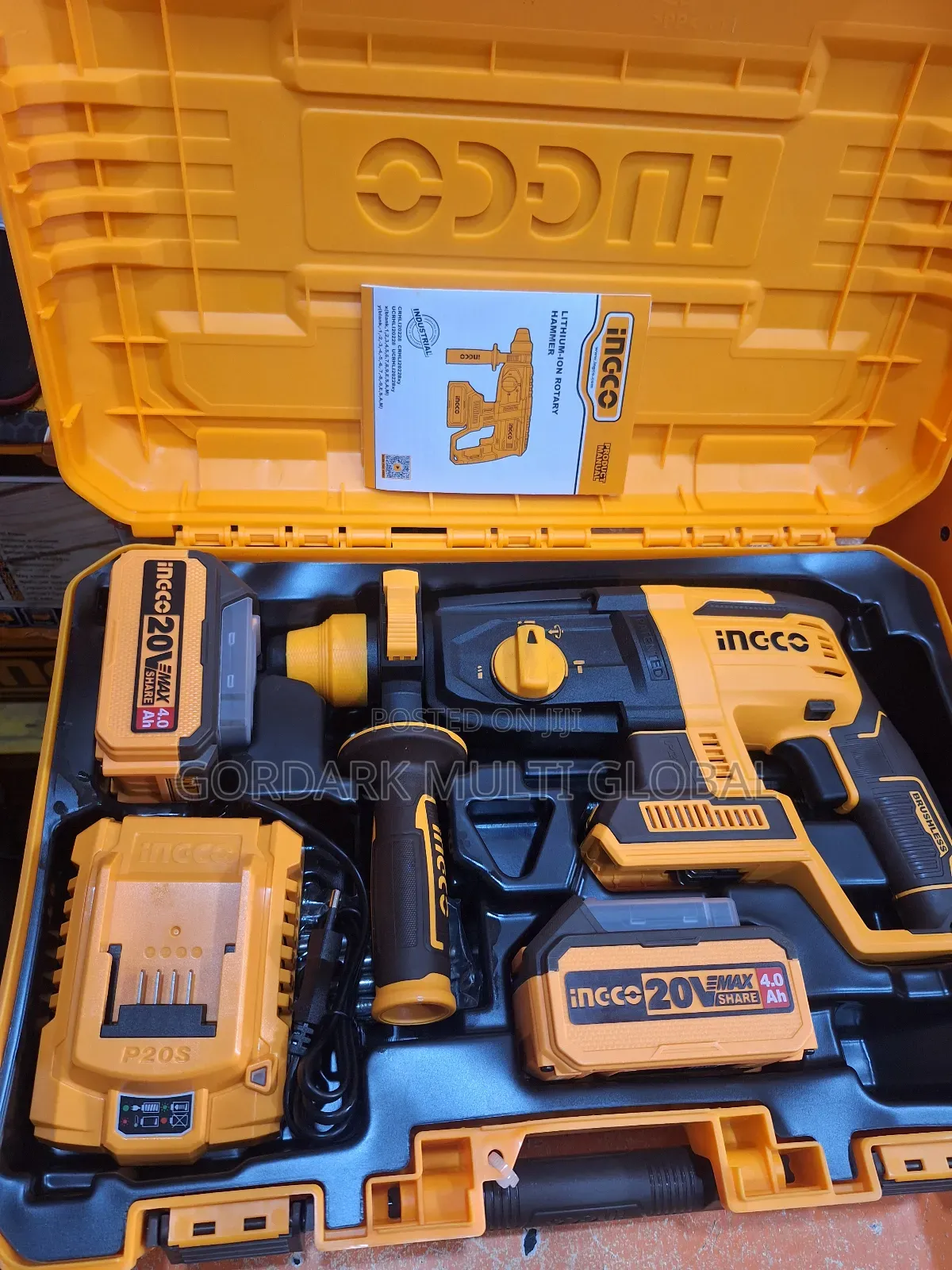 Lithium-Ion Rotary Hammer 20v