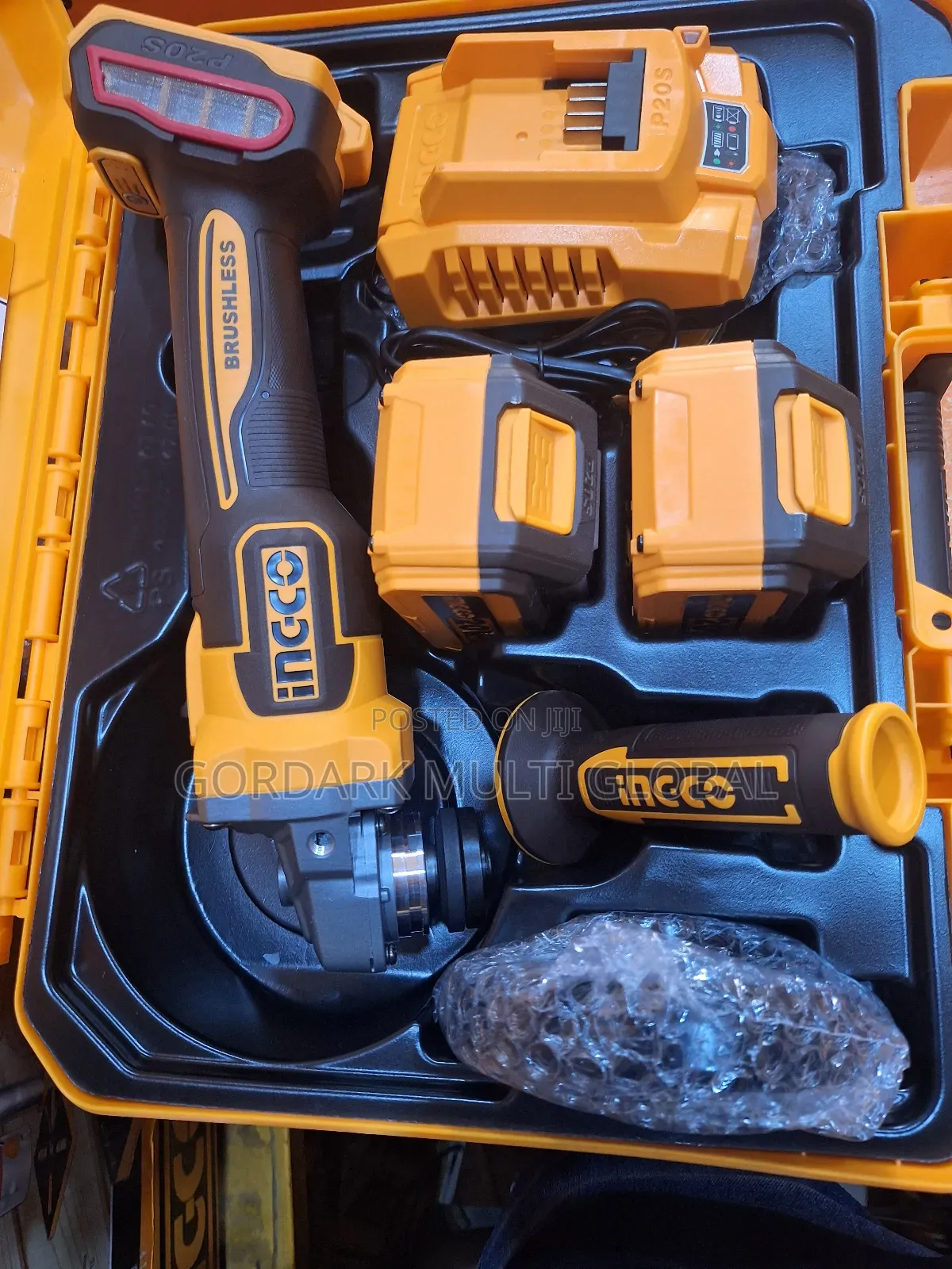 20v Lithium-Ion Angle Grinder