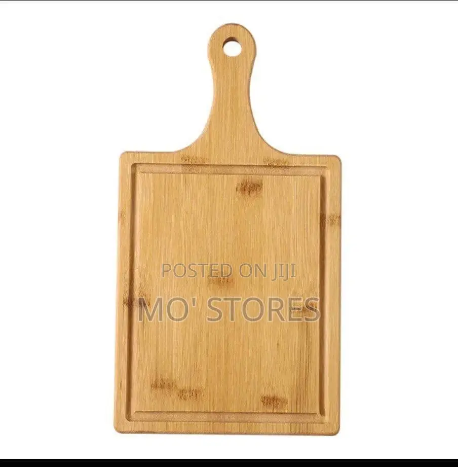 Rectangular Bamboo Pizza And Fruit Tray