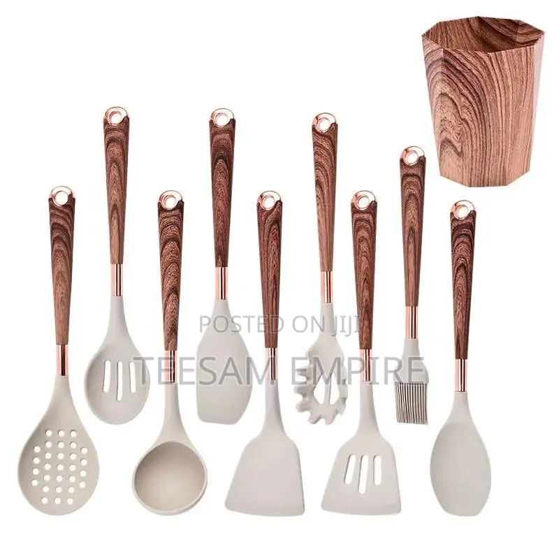 High Quality Silicone Spoon Set