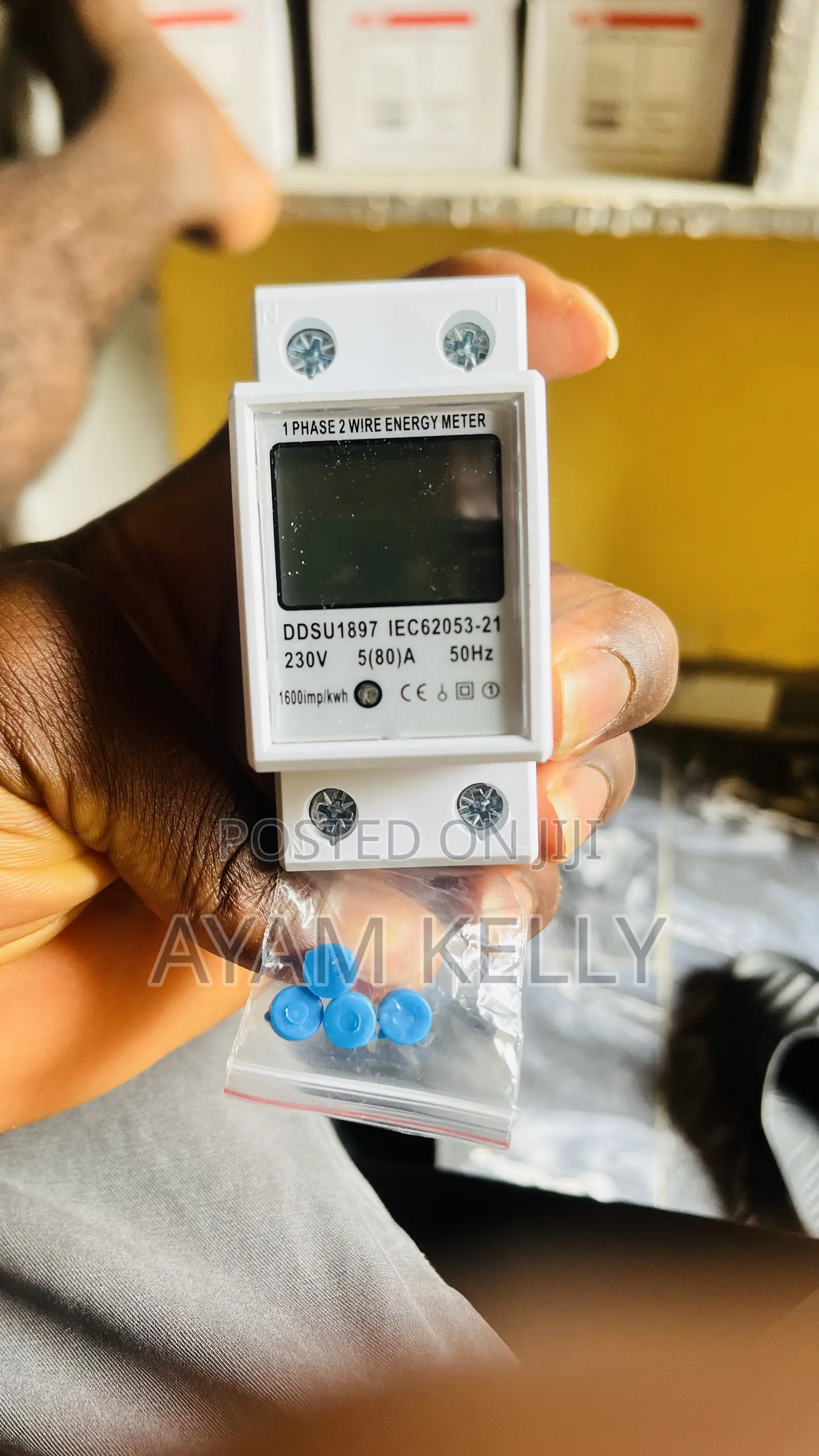 Energy Meter Single Phase (80amps)
